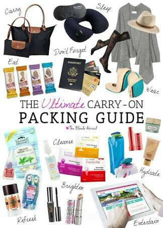 Ultimate carry on packaging guide