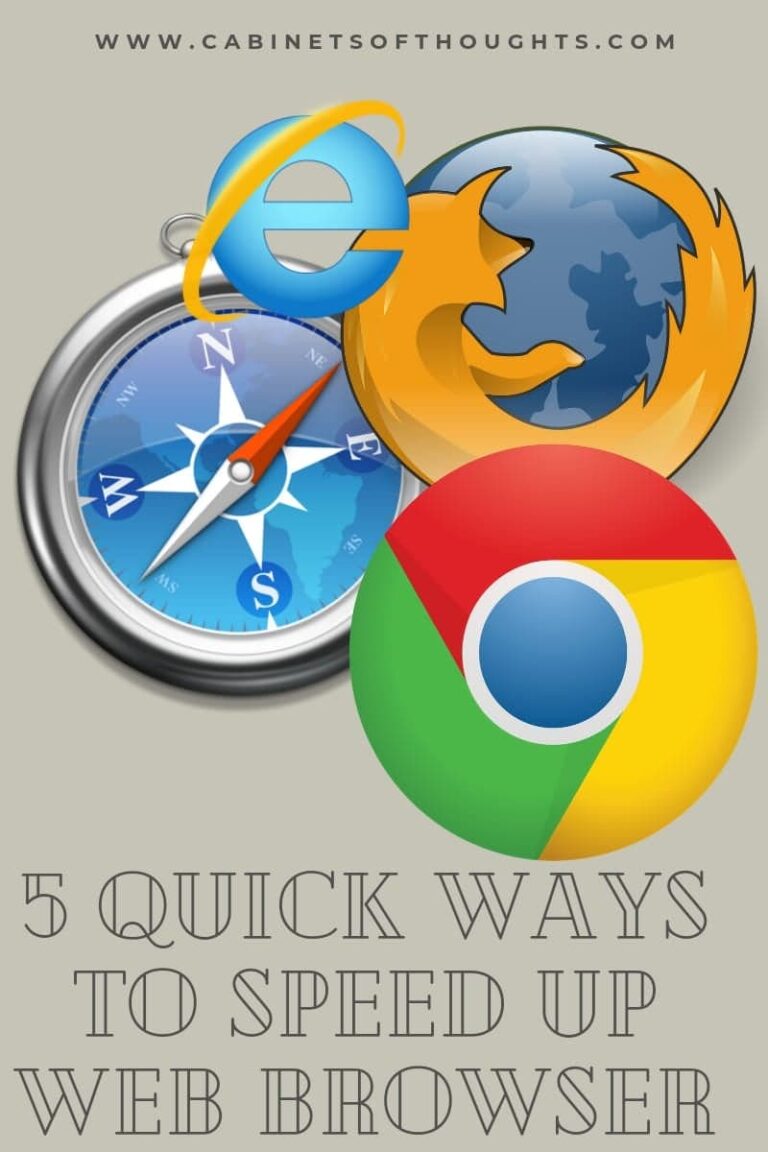 5 quick tricks to speed up your web browser