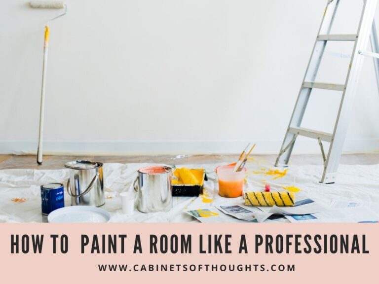 How to  paint a room like a professional