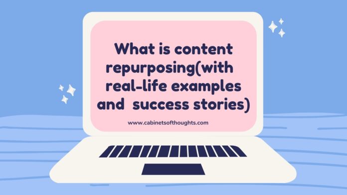 What is content repurposing