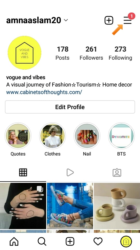 How to set instagram business account
